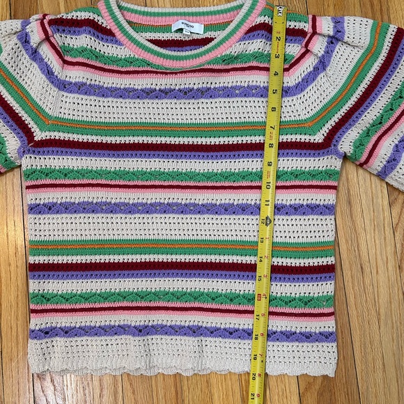 Suncoo Paris Colorful Striped Knit Sweater - Picture 10 of 11